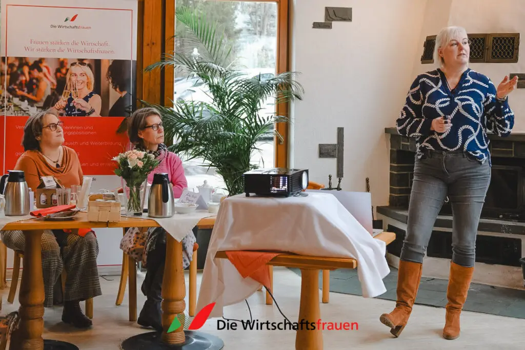 Rückblick auf unser Wirtschaftsfrauen-Frühstück in Chemnitz am 23.01.2024 3 24 01.23.KatjaVortrag wirtschaftsfrauen